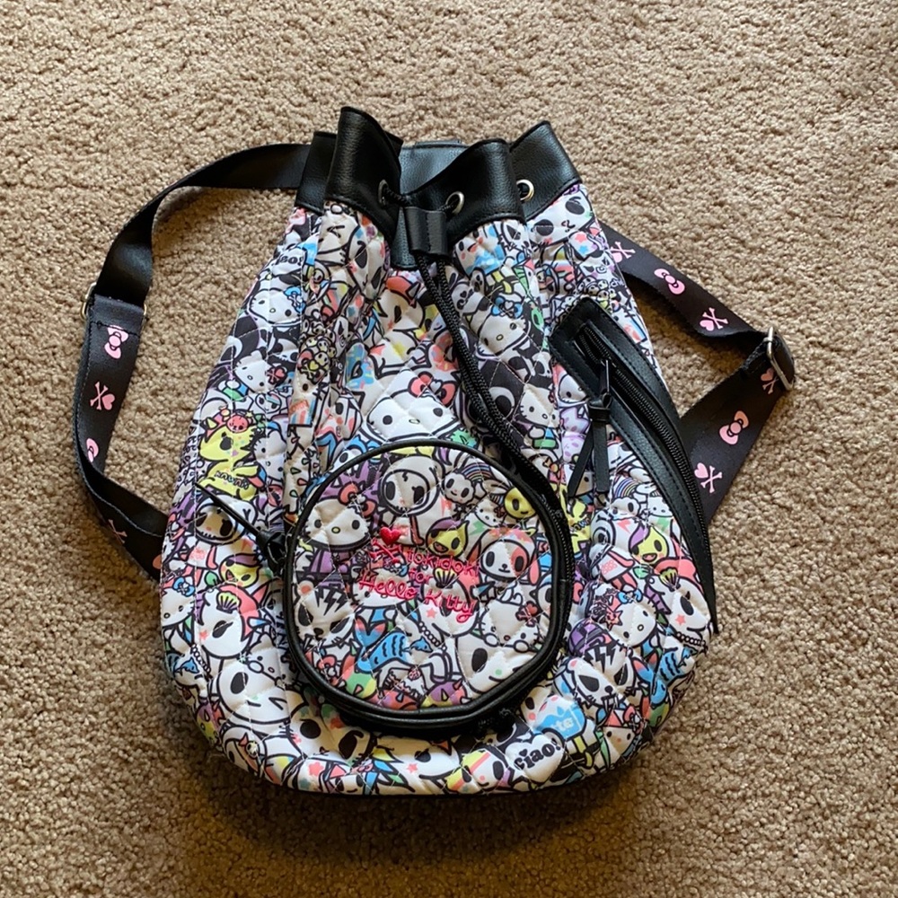 Tokidoki for Hello Kitty Quilted Mini Backpack